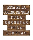 Adorno de Pared para Cocina 