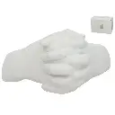 Escultura de Manos entrelazadas - Símbolo de Unión y Fortaleza (21.5 cm)