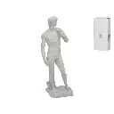 Escultura del David de Miguel Ángel - Réplica Clásica en Acabado Granito (30 cm)