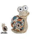 Caracol Decorativo con Luz Solar - Figura para Jardín