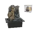 Fuente Decorativa Elefantes Chanakia con LED
