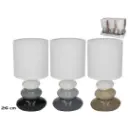 LAMPARA MESA CERAMICA ARUBA 13X13X26CM