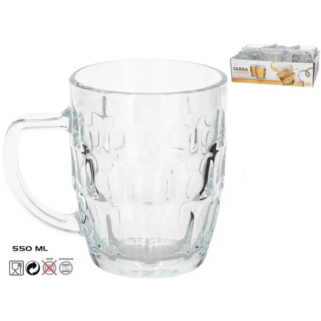 JARRA CERVEZA BERLIN 550ML BANDEJA