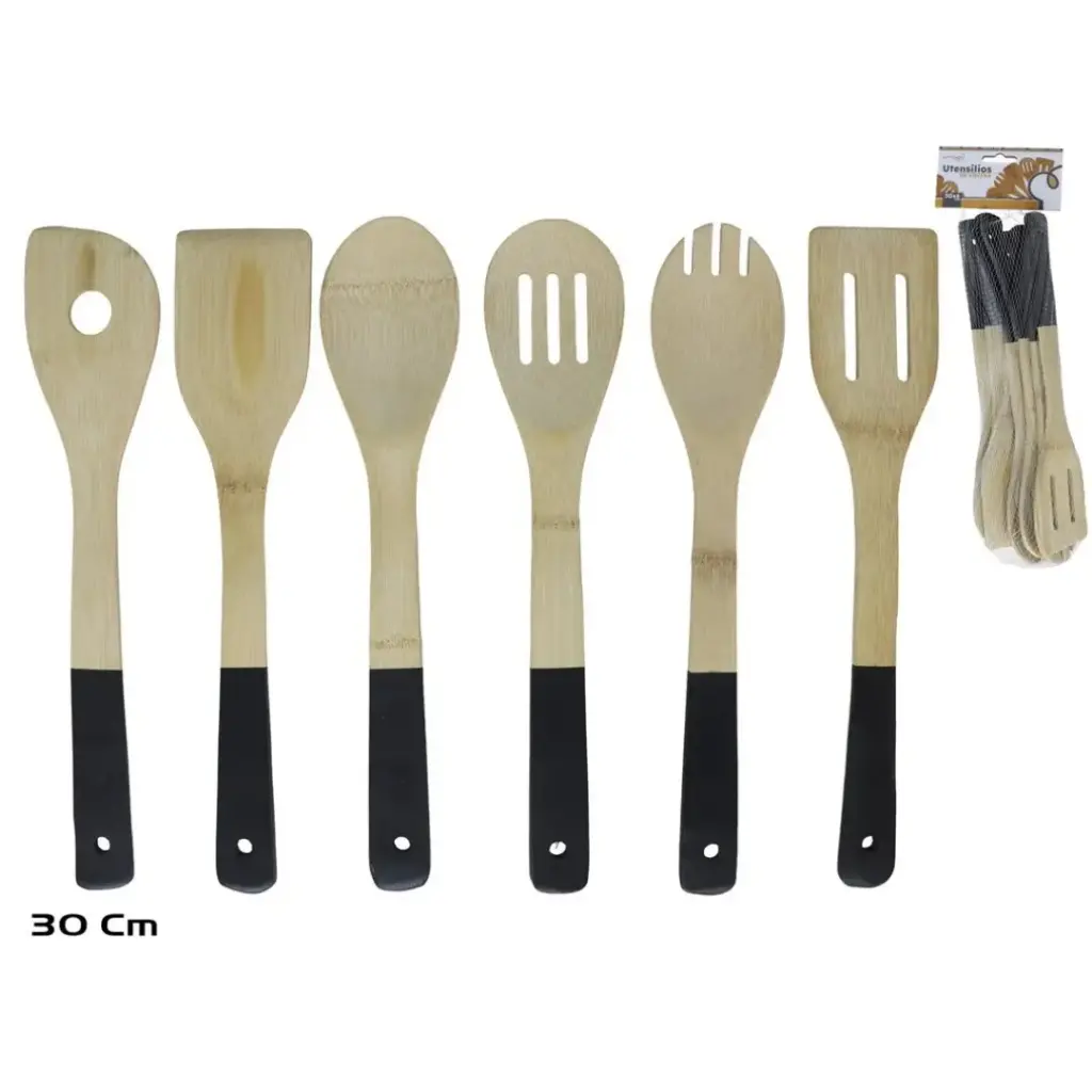[U-DBC-6] SET UTENSILIOS DE COCINA 30 CM X6