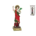 FIGURA SANTO PANCRA 7X6X19,5 CM RESINA