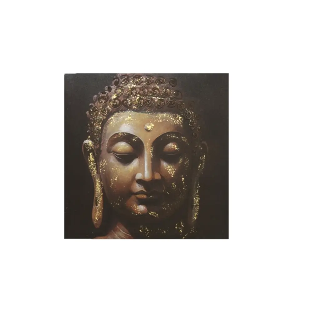 CUADRO BUDA CALM 40X40X3CM