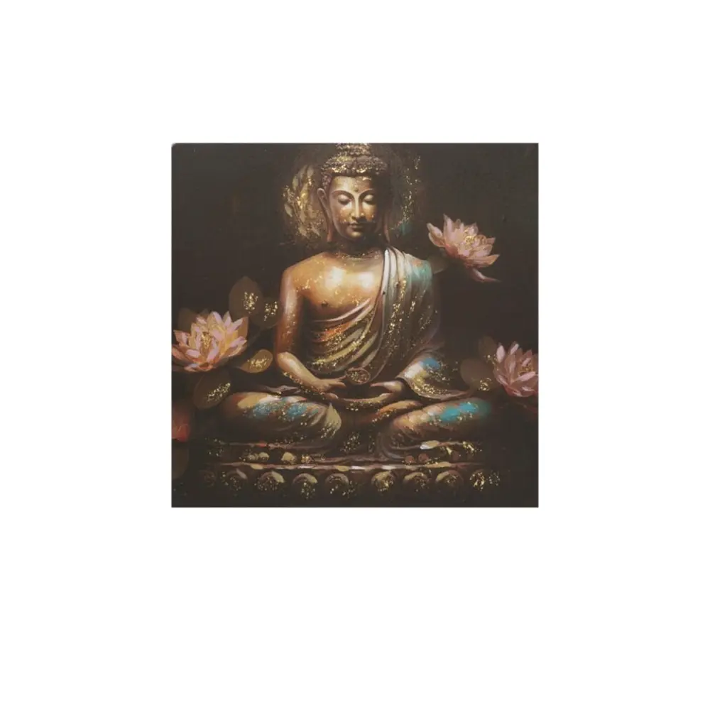 CUADRO BUDA ZEN 40X40X3CM