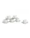 SET6 TAZAS CAFE TARCK 80CC CPLATO