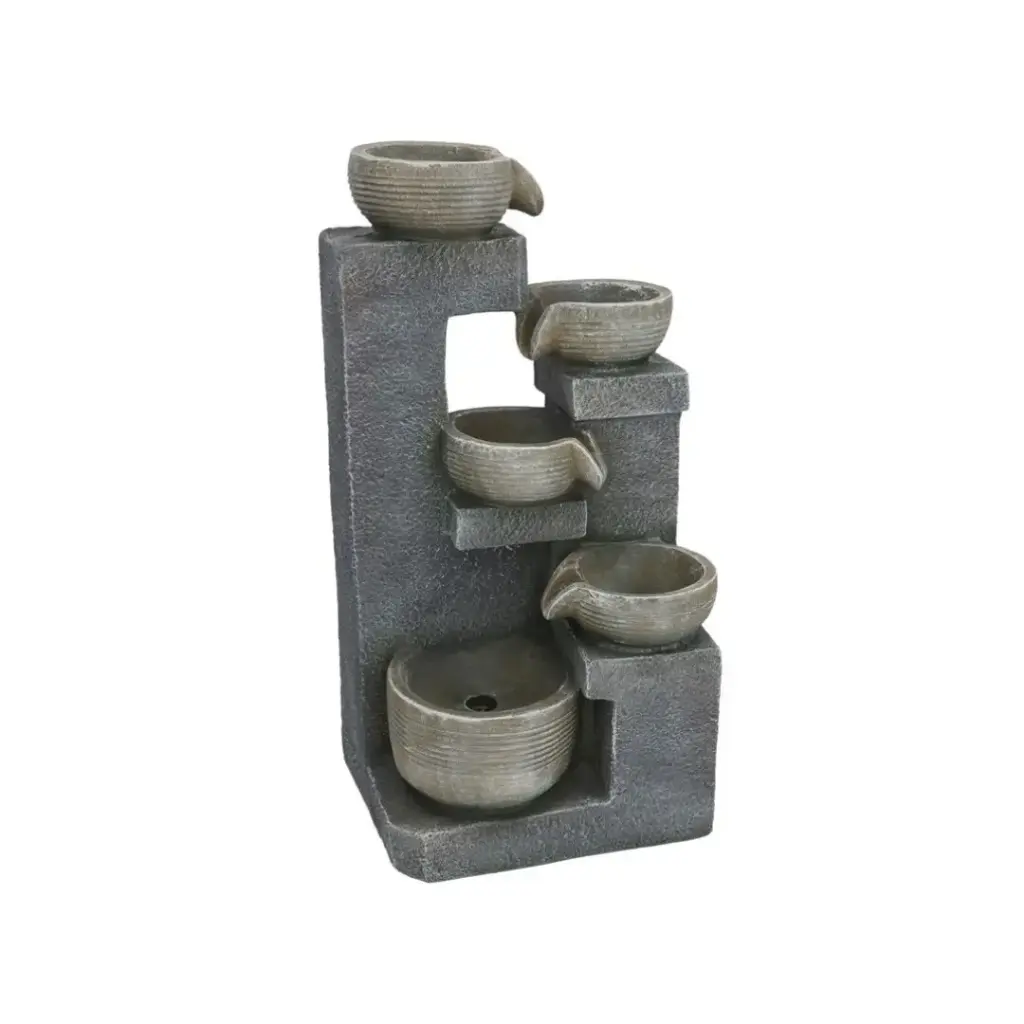 FUENTE CASCADAS SARAYU LED 24X18X45 CM