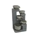 FUENTE CASCADAS SARAYU LED 24X18X45 CM