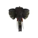 CABEZA ELEFANTE PARED 50CM MARRON OSCURO