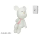 OSITO CORBATA KUMA 10.5X12X23.5CM BLANCO