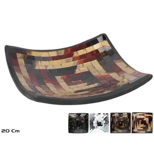 [PLATOS] Centro de Mesa Decorativo con Mosaico