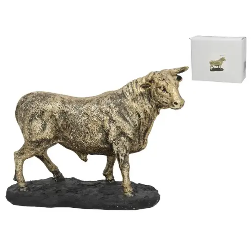 Figura decorativa de toro