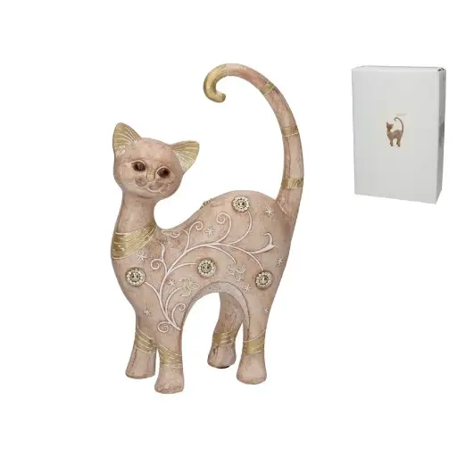 [FIGR-GR-30] Figura decorativa de gato