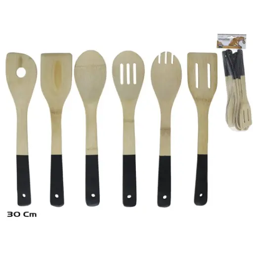 [U-DBC-6] SET UTENSILIOS DE COCINA 30 CM X6