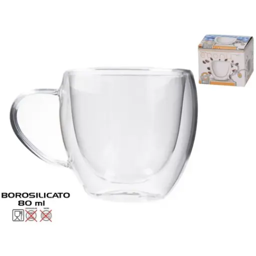 Set de TAZA EBONY 80 ML XXX