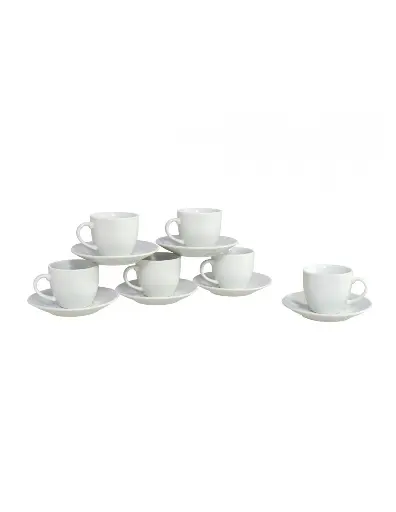 [MUG-WHITE-80ML-SET6] SET6 TAZAS CAFE TARCK 80CC CPLATO